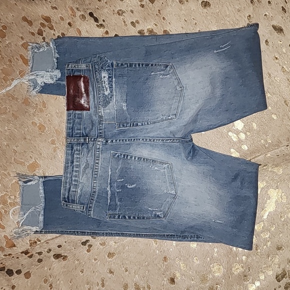 One by OneTeaspoon Freebird II Blue Skinny Distressed Jeans - Picture 7 of 8